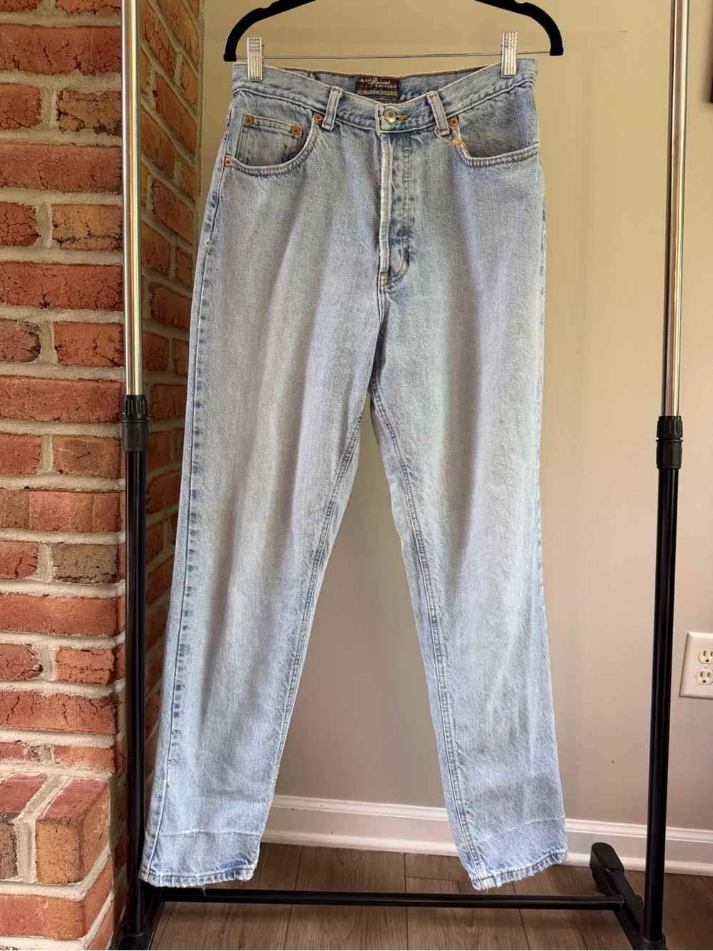 GAP Special Edition Light Blue Straight Leg Classic Fit Mom Jeans 100% cotton US